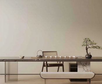 New Chinese Style Tea Tables And Chairs-ID:307385924