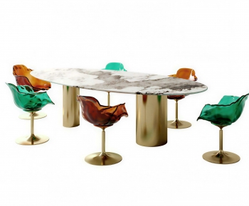 Modern Dining Table And Chairs-ID:547272928