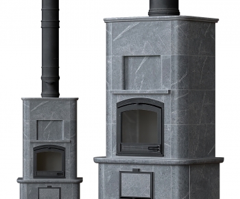 Modern Fireplace-ID:974126106