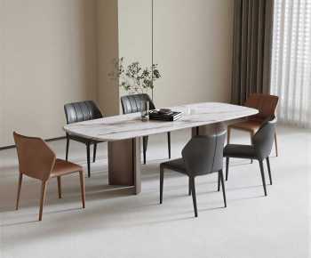 Modern Dining Table And Chairs-ID:510481122