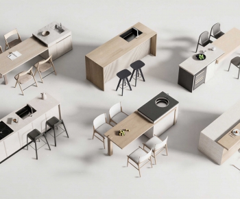 Modern Dining Table And Chairs-ID:420440919