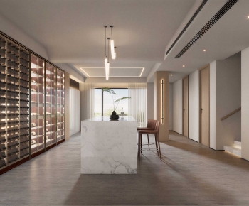 Modern Wine Cellar/Wine Tasting Room-ID:960109003