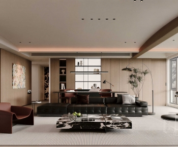 Modern A Living Room-ID:993925099