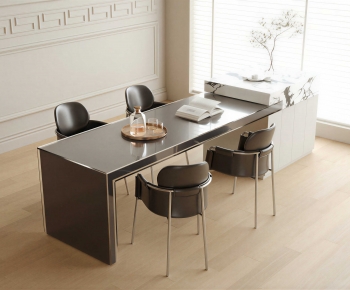 Modern Dining Table And Chairs-ID:814889916