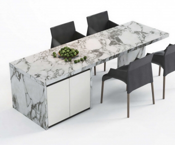 Modern Dining Table And Chairs-ID:712393057