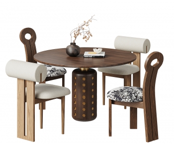 Modern Dining Table And Chairs-ID:721637963