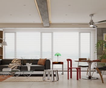 Modern A Living Room-ID:275466927