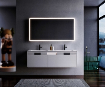 Modern Bathroom Cabinet-ID:614712002