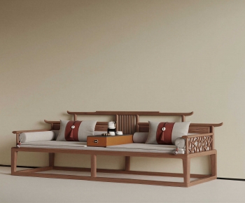 New Chinese Style Arhat Bed-ID:627737055