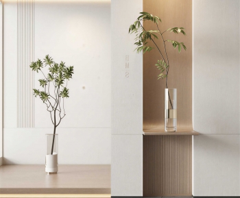 Modern Aquatic Green Plant-ID:347644092