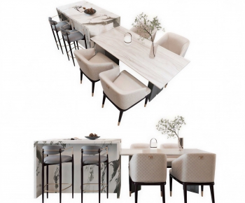 Modern Dining Table And Chairs-ID:891556981