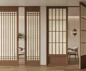 New Chinese Style Sliding Door-ID:812022923