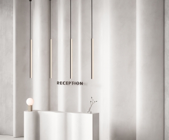 Modern Reception Desk-ID:820998916