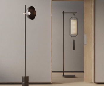 New Chinese Style Floor Lamp-ID:324641945