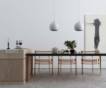 Modern Dining Table And Chairs-ID:480083943