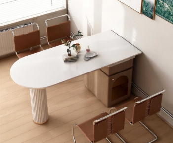 Modern Dining Table And Chairs-ID:529185069