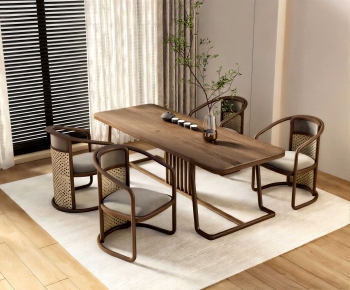 Wabi-sabi Style Tea Tables And Chairs-ID:782962087