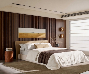 Wabi-sabi Style Bedroom-ID:102319712