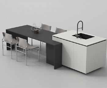 Modern Dining Table And Chairs-ID:509015081