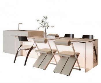 Modern Dining Table And Chairs-ID:664901022