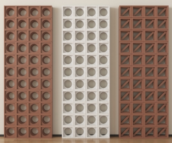 Modern Cement Brick Screen Partition-ID:798451909