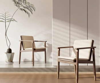 Wabi-sabi Style Lounge Chair-ID:528974068