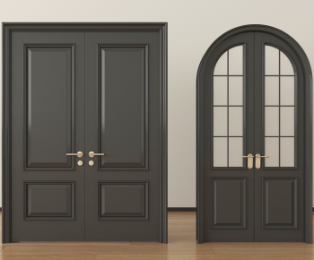 French Style Double Door-ID:140459064