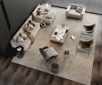 Modern Sofa Combination-ID:397412063