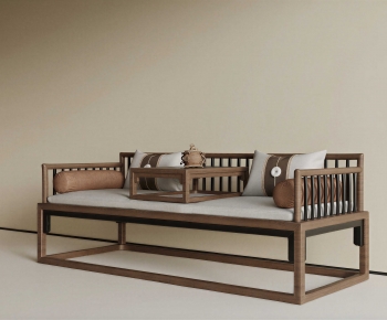 New Chinese Style Arhat Bed-ID:424420128