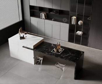 Modern Dining Table And Chairs-ID:217247015