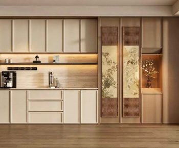 New Chinese Style Sideboard-ID:427391051