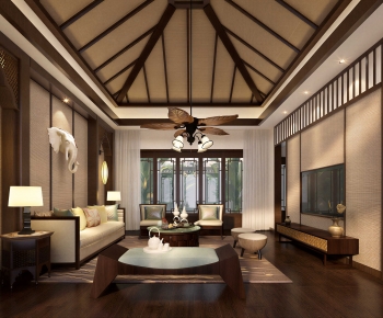 Southeast Asian Style A Living Room-ID:253365046