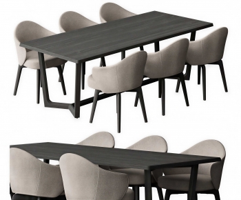 Modern Dining Table And Chairs-ID:508369925