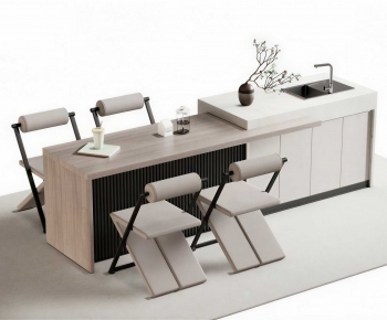 Modern Dining Table And Chairs-ID:539974932