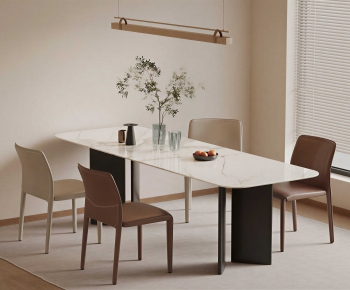 Modern Dining Table And Chairs-ID:955627927