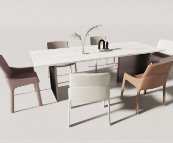 Modern Dining Table And Chairs-ID:145136127