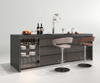Modern Counter Bar-ID:836083891