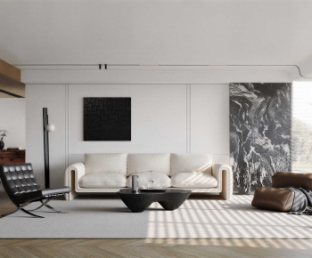 Modern A Living Room-ID:895454884