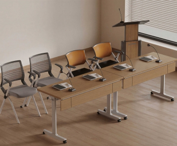 Modern Office Desk And Chair-ID:512717968