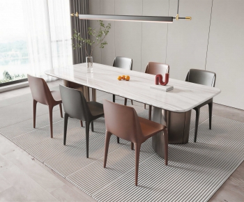 Modern Dining Table And Chairs-ID:496661905