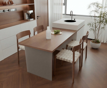 Modern Dining Table And Chairs-ID:125119731