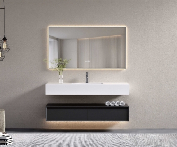 Modern Bathroom Cabinet-ID:147547013