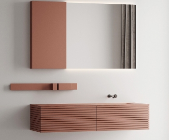 Modern Bathroom Cabinet-ID:870381122