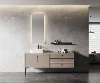 Modern Bathroom Cabinet-ID:785404924