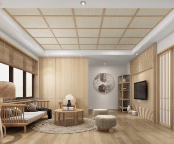 Japanese Style A Living Room-ID:364459991