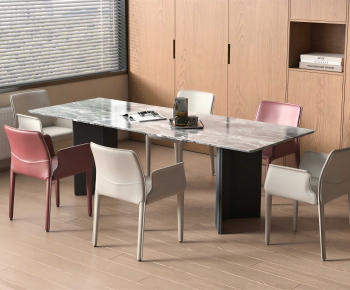 Modern Dining Table And Chairs-ID:155799455