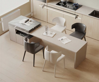 Modern Dining Table And Chairs-ID:361413968