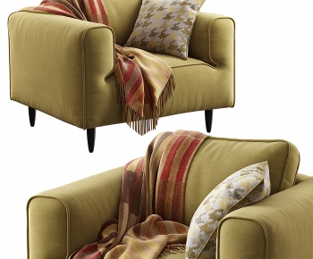 Modern Single Sofa-ID:434461127