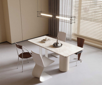 Modern Dining Table And Chairs-ID:134527927