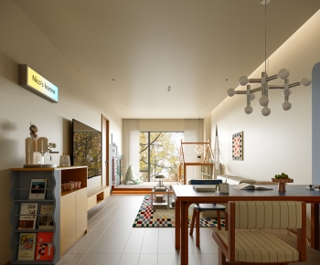 Modern A Living Room-ID:332395086